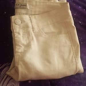 White Distressed Skinny Jeans